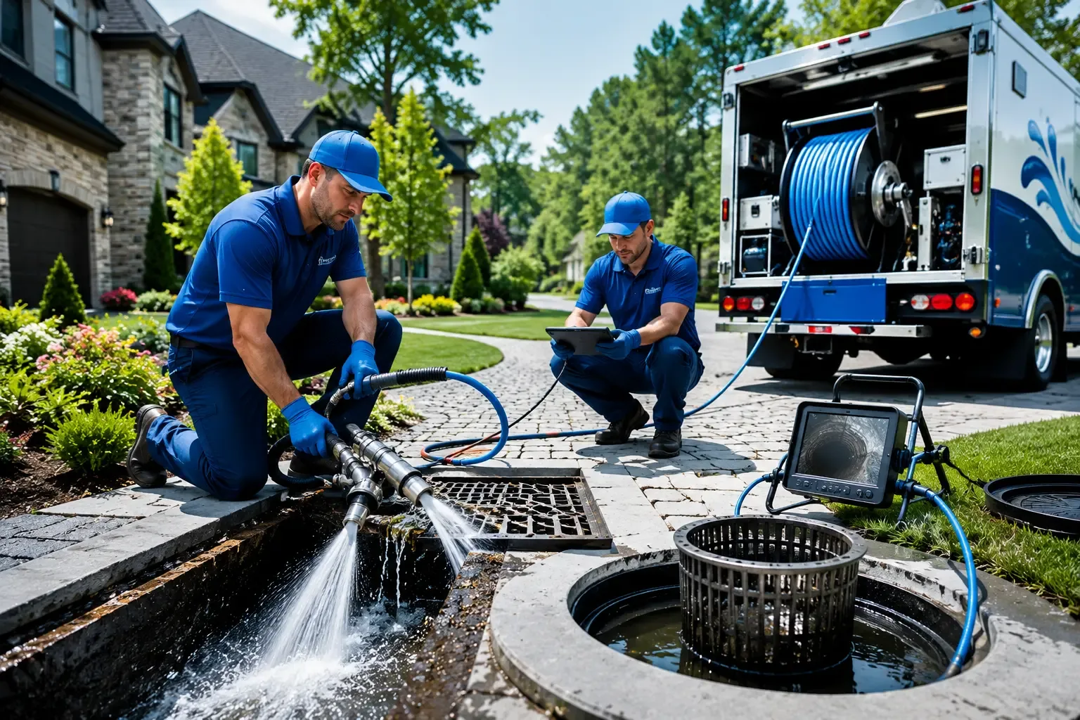 Local outdoor drain cleaning professionals in Briggsville, AR
